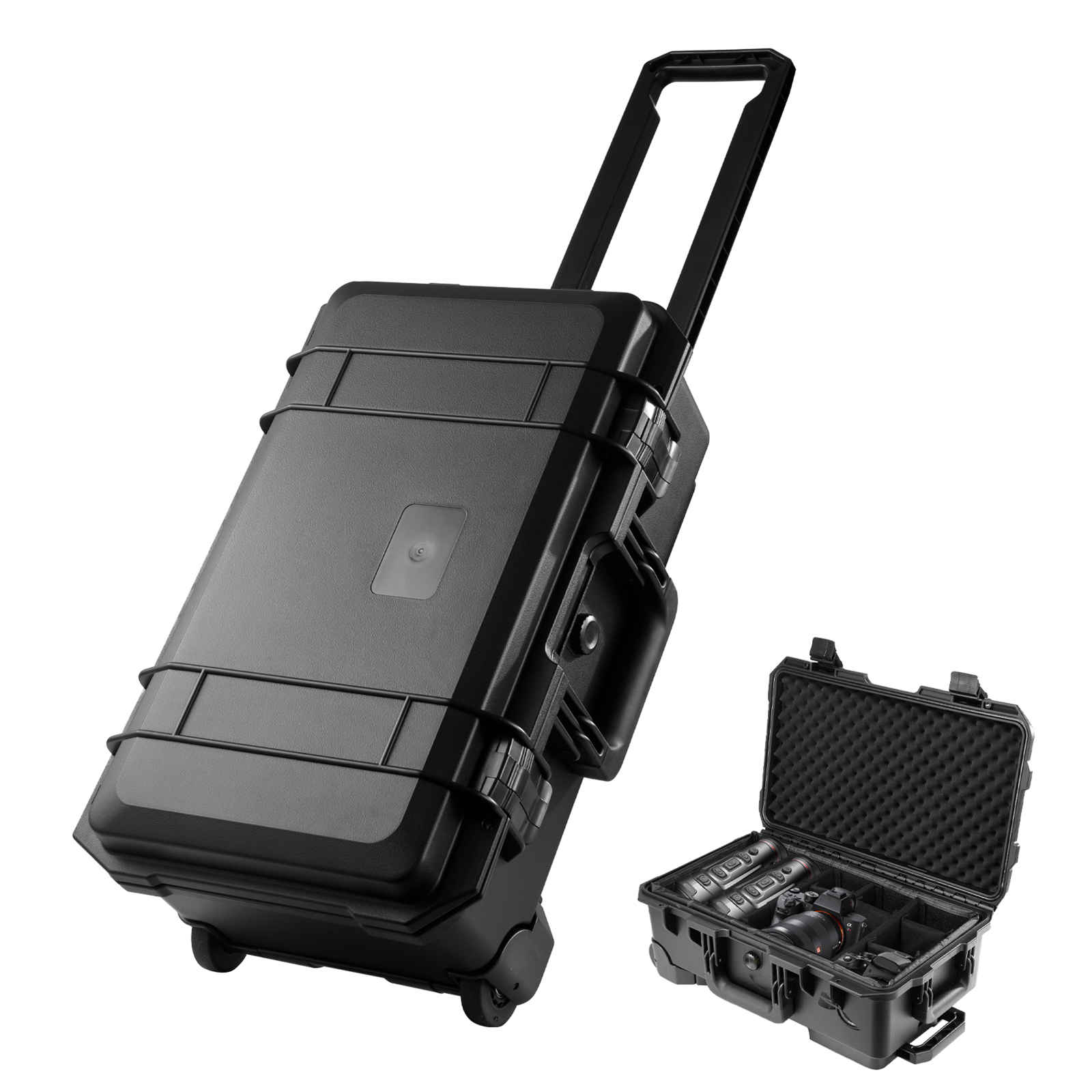 Drone Strobe Light - Rolling Camera Case, Portable Rolling Camera