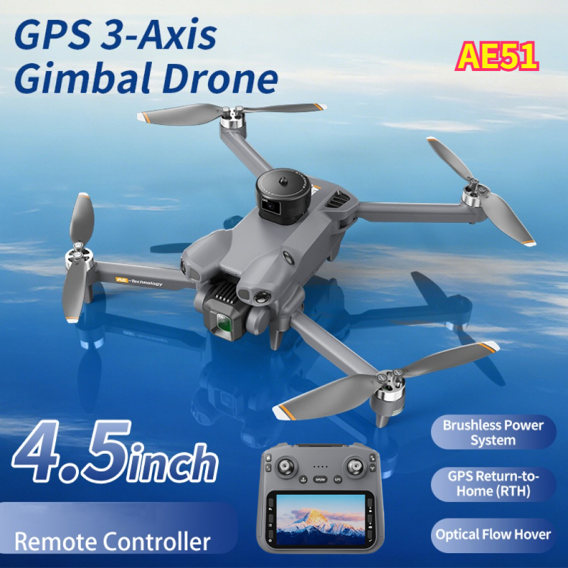 Drone Controller Screen - 2026 New AE51 RC FPV Drone