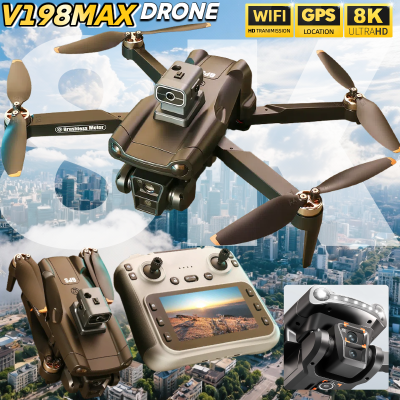 NEW for Genuine V198 MAX Drone - Drone Controller Screen recensie en prijs