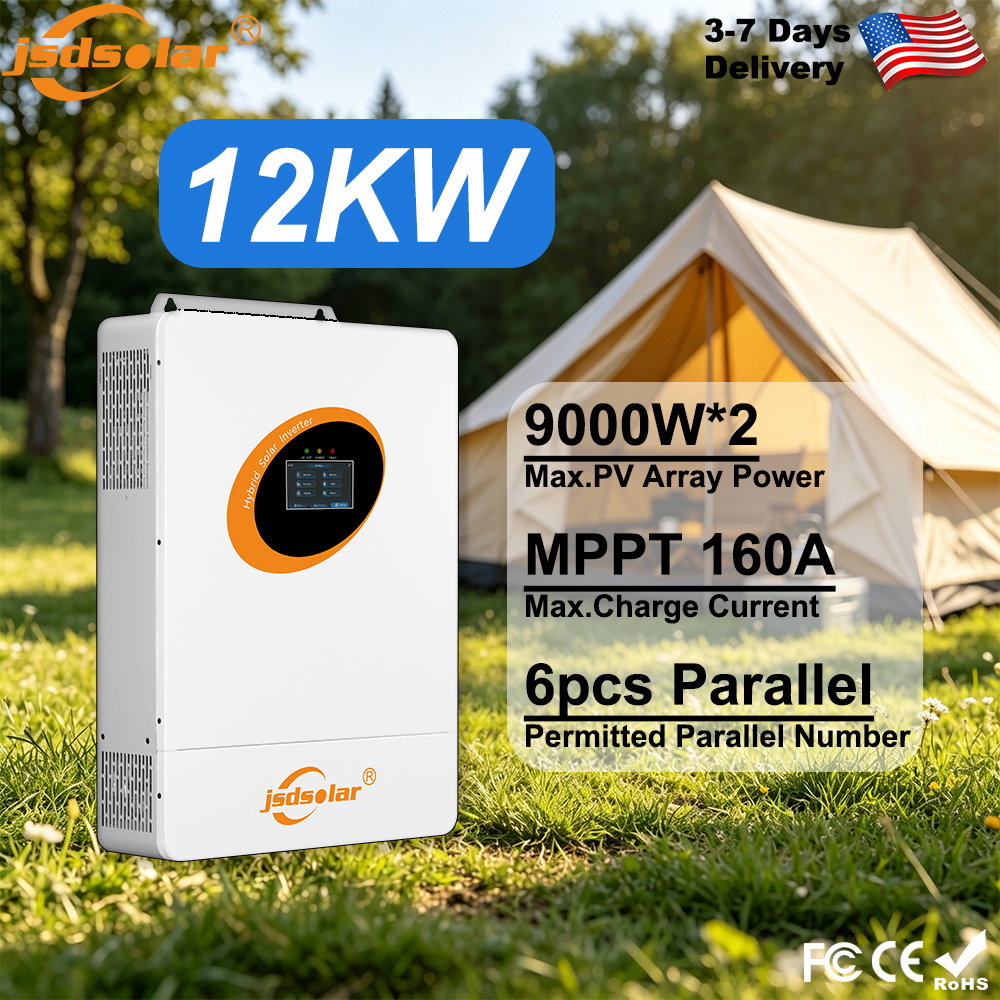 12KW Split Phase Hybrid Invert - Drone Solar Charger recensie en prijs