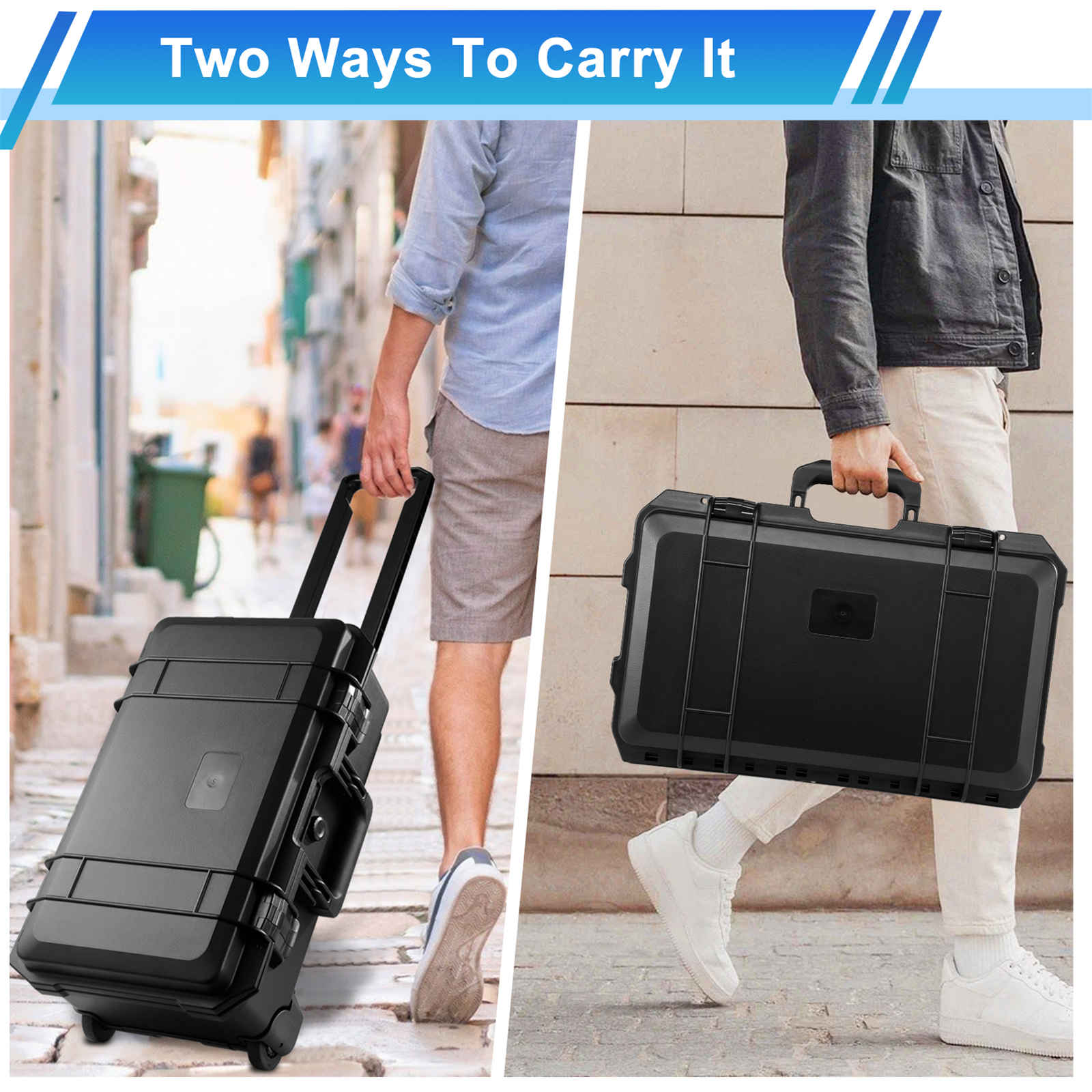Rolling Camera Case, Portable  - Drone Strobe Light recensie en prijs
