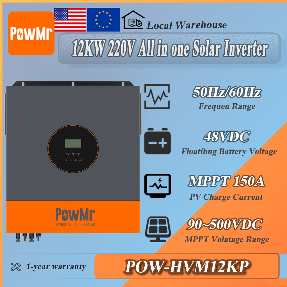 PowMr 48V 12kW 220V Parallel I - Drone Solar Charger recensie en prijs
