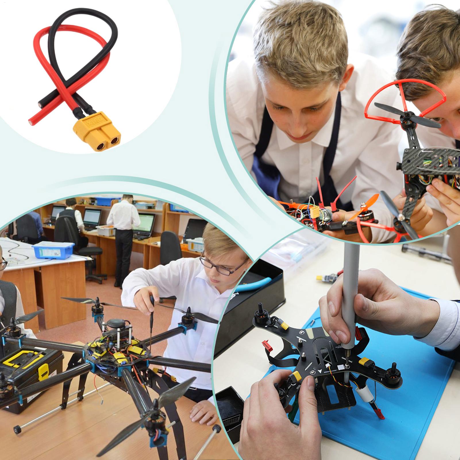 XT60 Male/Female Extension Cab - Drone Battery Adapter recensie en prijs