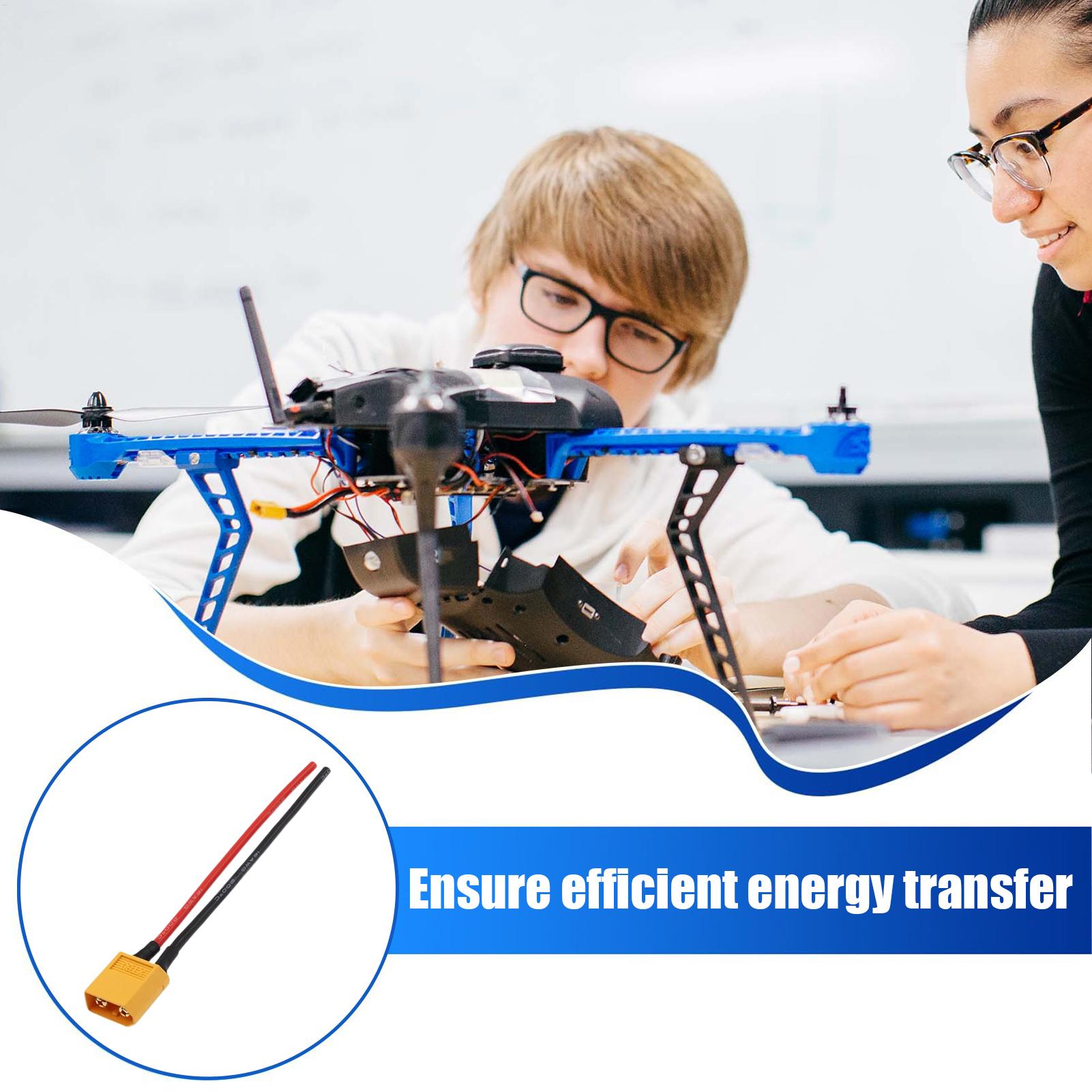 XT60 Male/Female Extension Cab - Drone Battery Adapter recensie en prijs