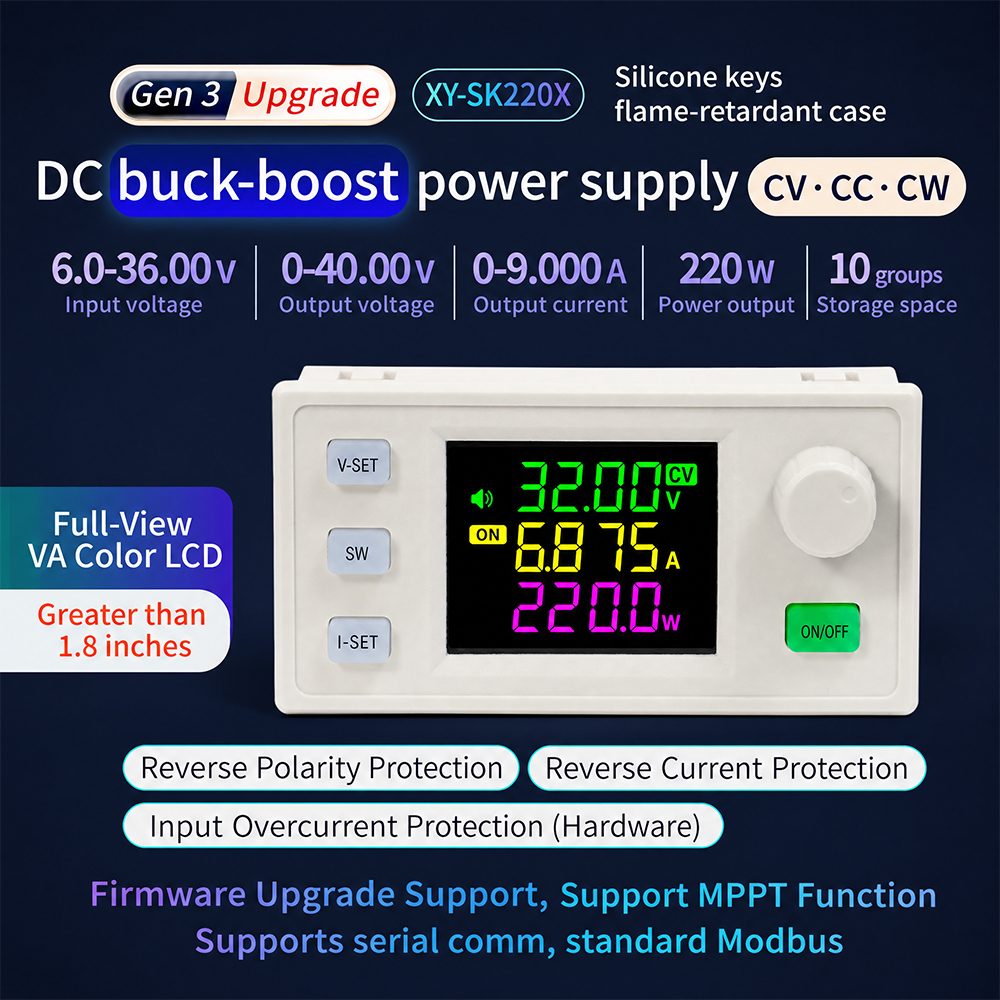 9A 220W DC Buck Boost Converte - Drone Solar Charger recensie en prijs