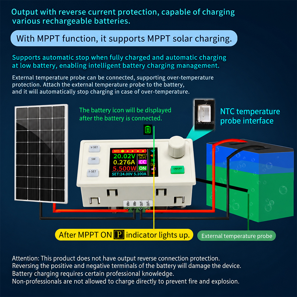 9A 220W DC Buck Boost Converte - Drone Solar Charger recensie en prijs