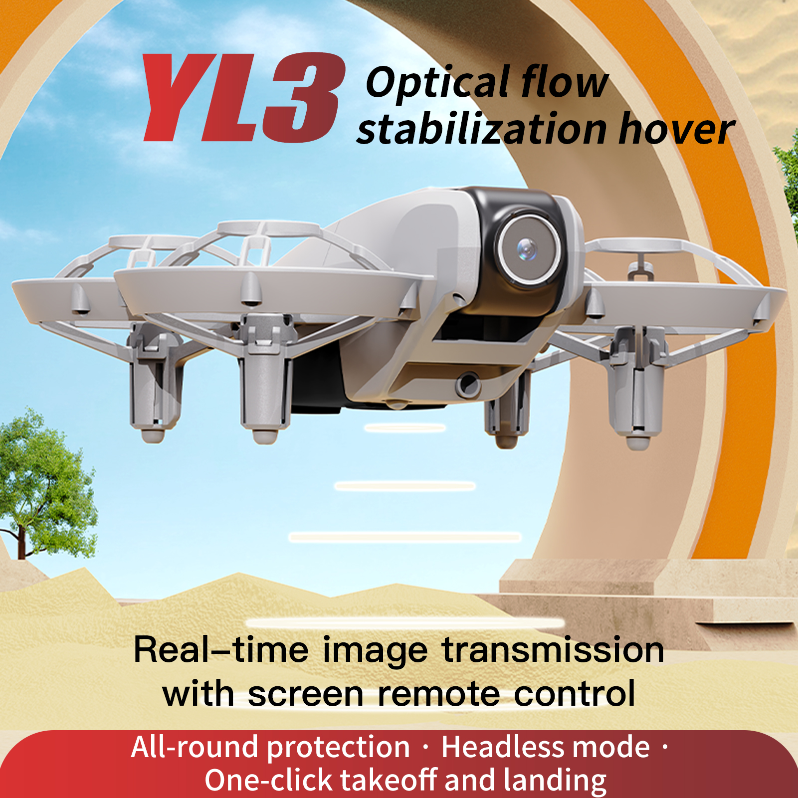 YL3 Remote-Controlled Drone wi - Drone Controller Screen recensie en prijs