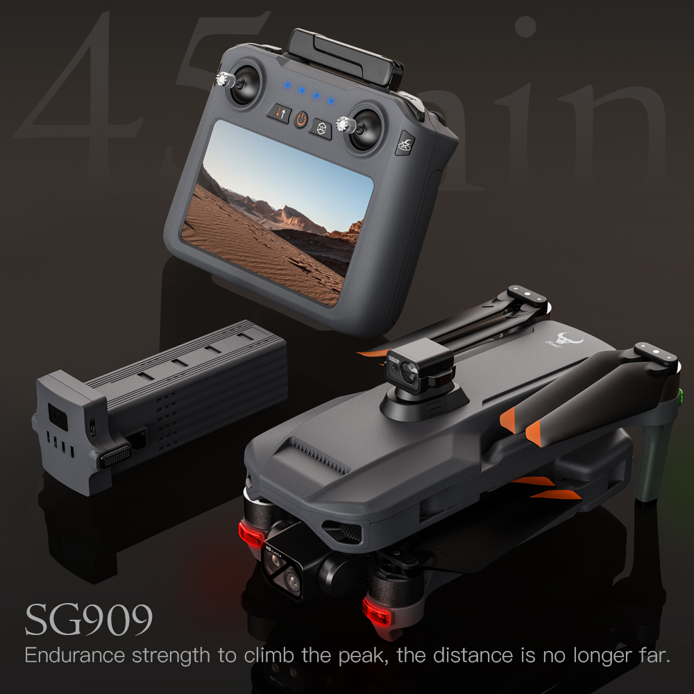 Teeggi SG909 MAX GPS Drone Wit - Drone Controller Screen recensie en prijs