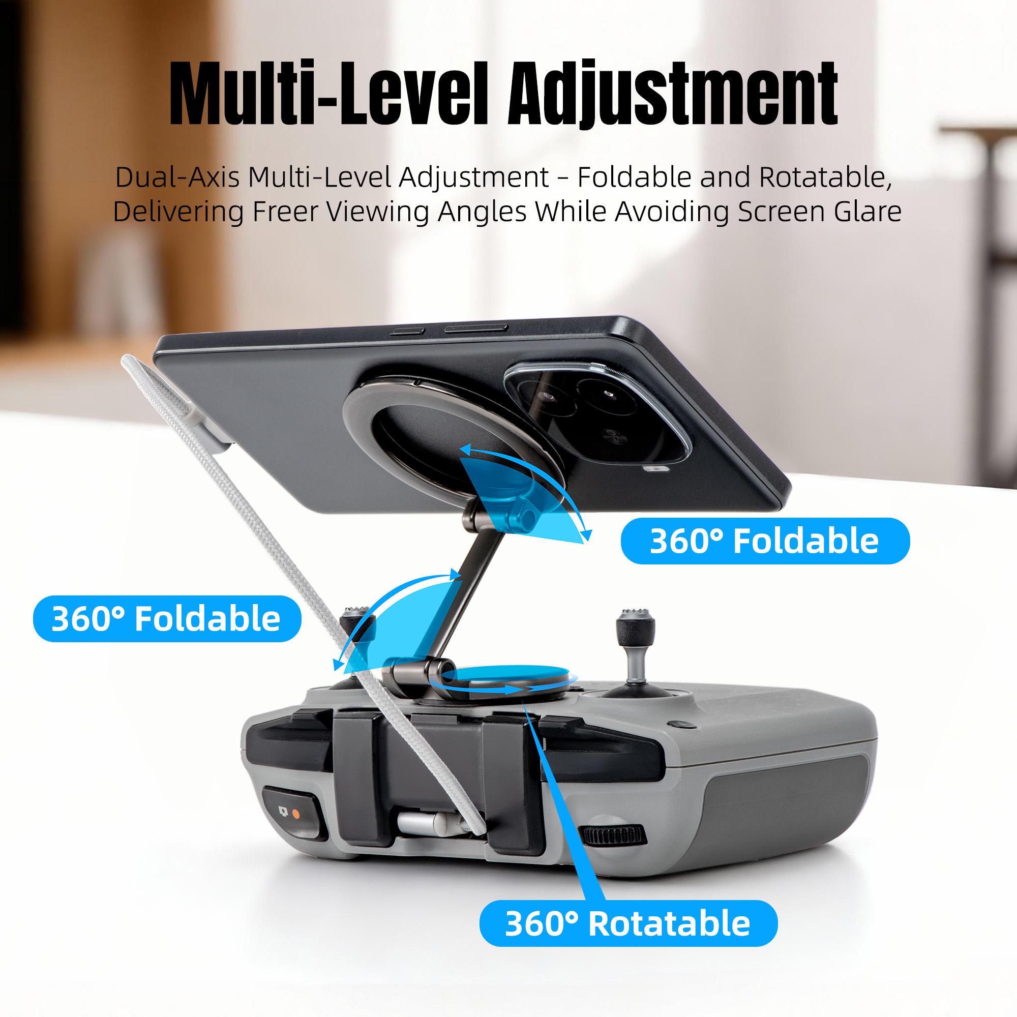360 ° Rotation Foldable Magnet - Drone Tablet Mount recensie en prijs