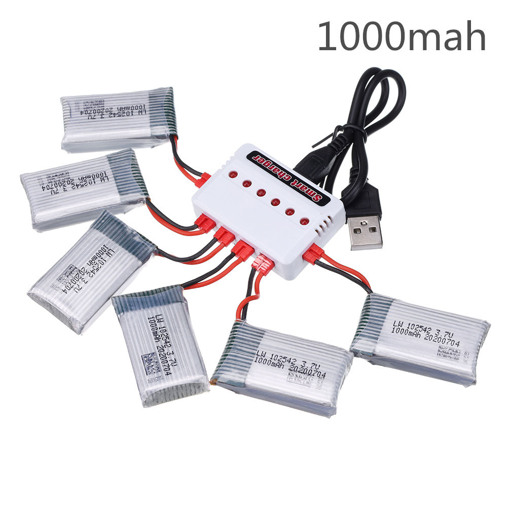 3.7V 1000mAh 102542 Lipo Batte - Drone Battery Charger recensie en prijs