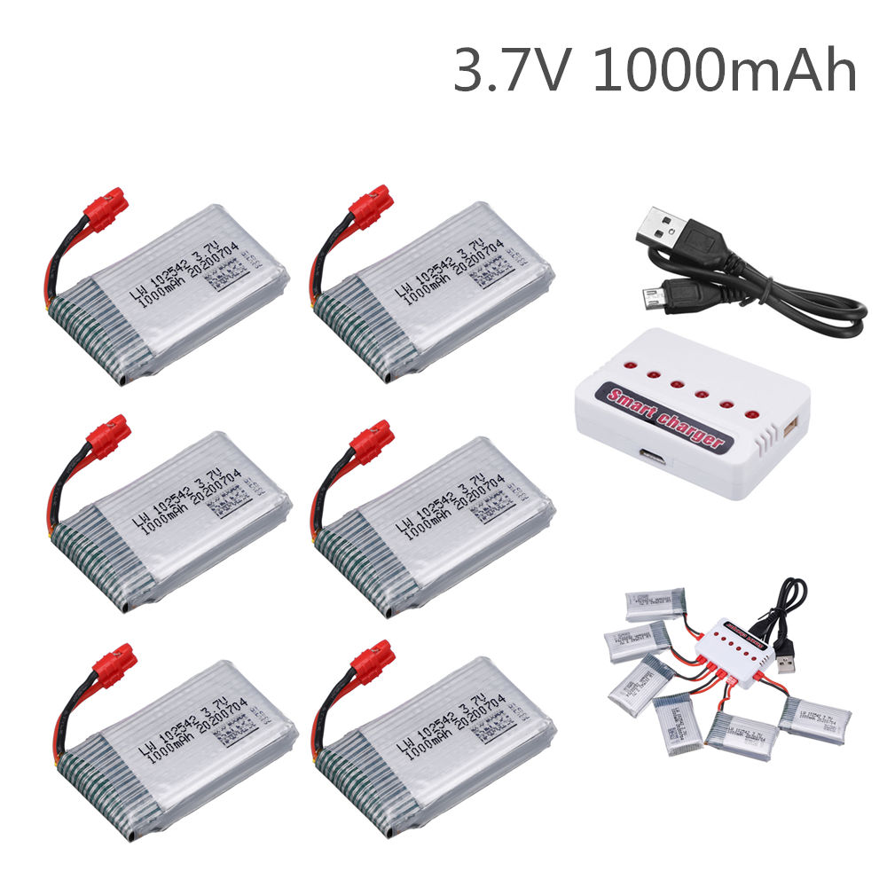 3.7V 1000mAh 102542 Lipo Batte - Drone Battery Charger recensie en prijs