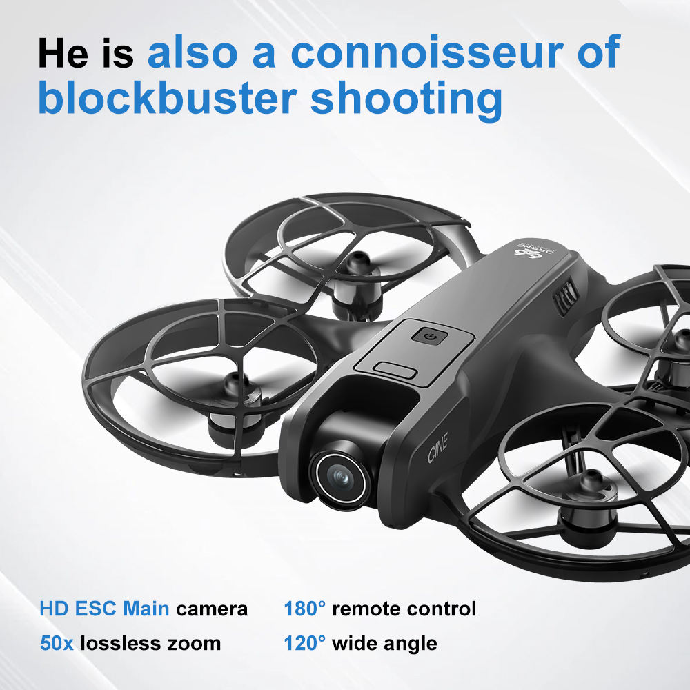 V666 Foldable Mini Drone 4K Du - Drone Controller Screen recensie en prijs