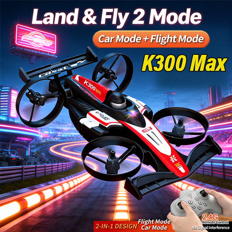 Mini RC Flying Car Transformab - Drone Control Stick recensie en prijs