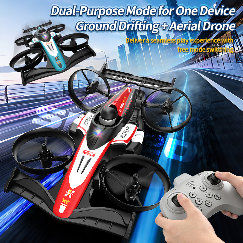 Mini RC Flying Car Transformab - Drone Control Stick recensie en prijs
