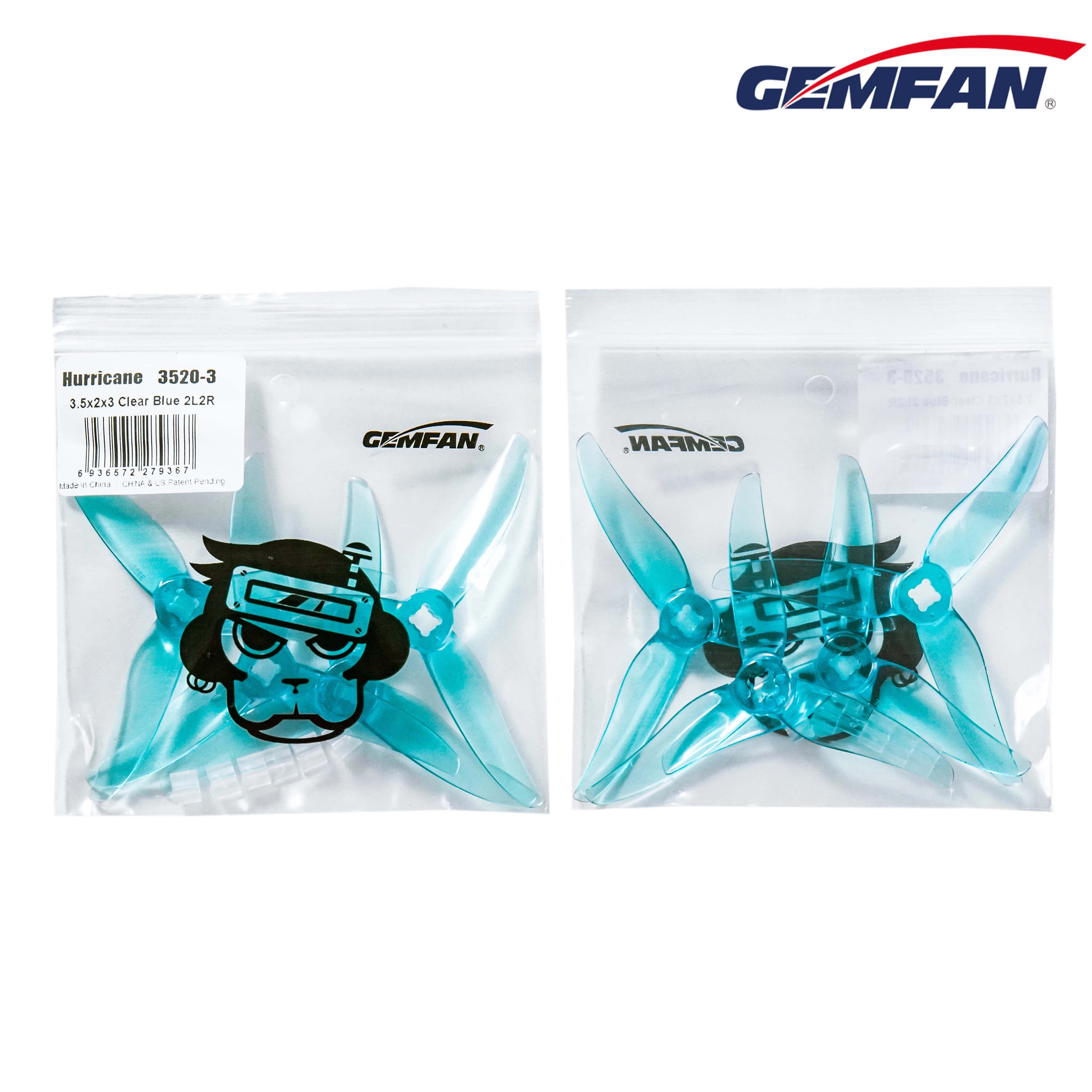 24pcs/12pairs Gemfan Hurricane - Drone Backpack recensie en prijs