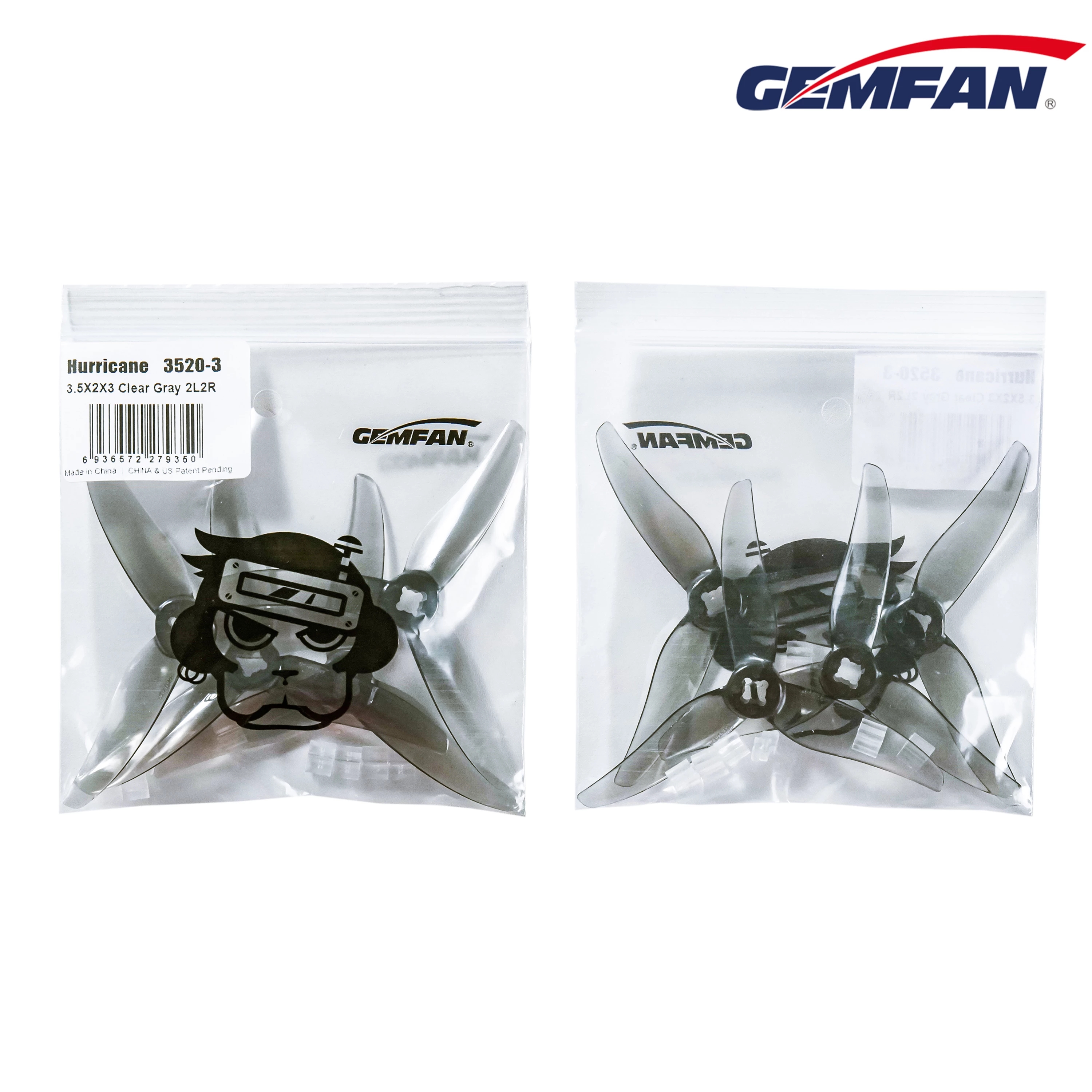 24pcs/12pairs Gemfan Hurricane - Drone Backpack recensie en prijs